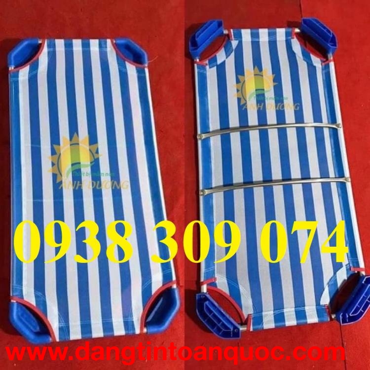 Giường lưới mầm non 1m2, giường lưới mầm non 1m