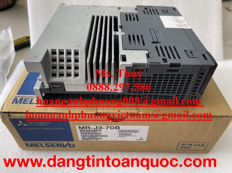 Hàng chuẩn Japan - Mitsubishi MR-J3-70B- Nhập mới 100%