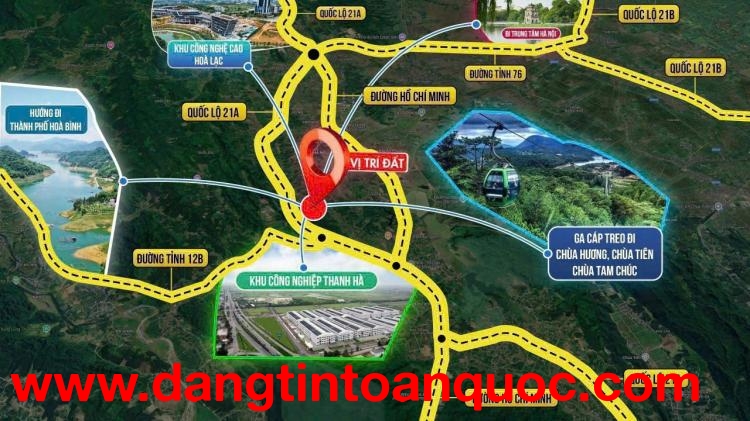 CHỈ TỪ 500 TRIỆU – SỞ HỮU NGAY ĐẤT NỀN VỊ TRÍ VÀNG VEN HÀ NỘI
???? Trung tâm Thị trấn Thanh Hà – Hòa