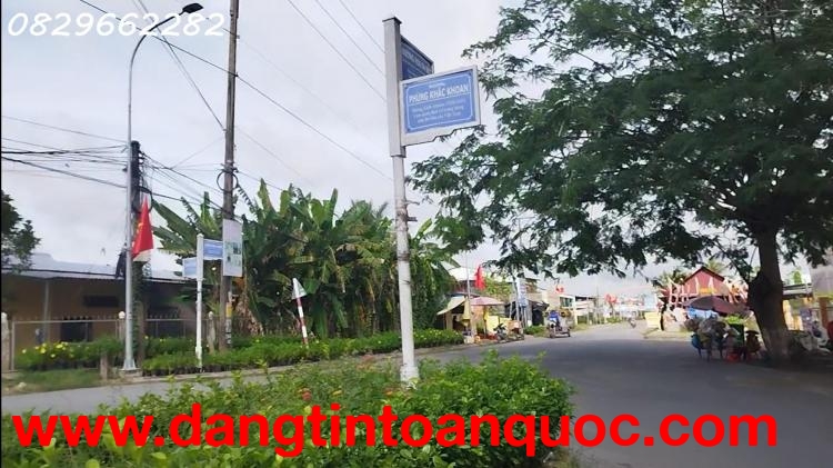 Đất nền 720m2 sổ hồng, mặt tiền Phùng Khắc Khoan, P. Sa Đéc, Đồng Tháp. Hướng Đông, giá chỉ 4.5 tỷ.