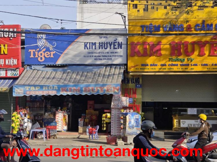 Cho Thuê Nhà Kd 125m2- Mặt Tiền Đường Nguyễn Trãi, Kp Nhị Đồng 2, P.Dĩ An, Tp.Dĩ An, Bình Dương