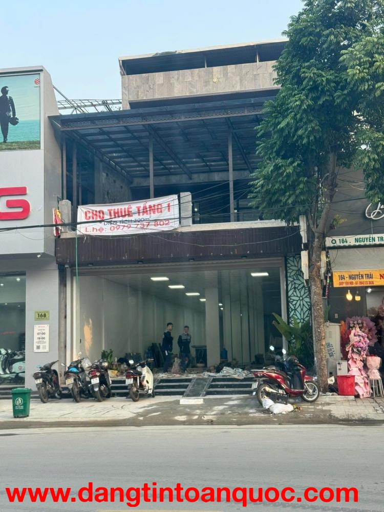 CHO THUÊ MẶT BẰNG TẦNG 1 – TRUNG TÂM TP – MẶT ĐƯỜNG NGUYỄN TRÃI , THANH HÓA