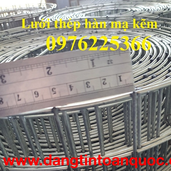 Lưới hàn mạ kẽm 50x50