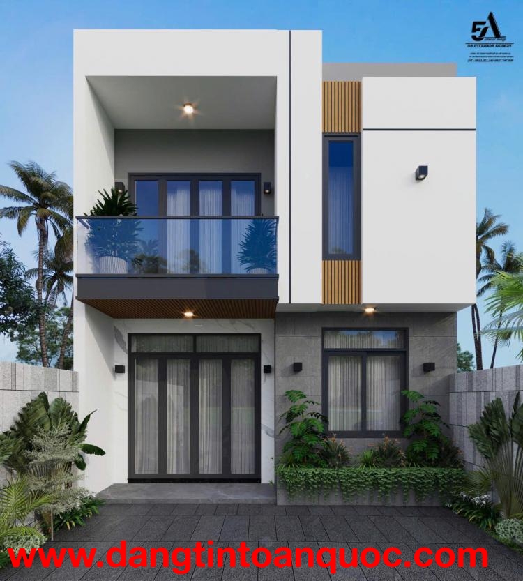 Cần tiền bán gấp mặt tiền đường nhựa 1 lầu 1 trệt mới xây chưa ở TT Long Điền, BRVT