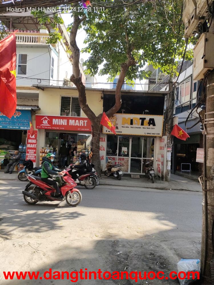 Cho thuê gấp lâu dài giá rẻ mặt phố Yên Phụ 115m, tầng 2, mặt tiền 6m, 35 tr/th Tây Hồ.