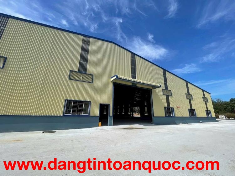Cho Thuê Kho - Xưởng Ổn Định Lâu Dài, khung thép tiền chế, chiều cao an toàn