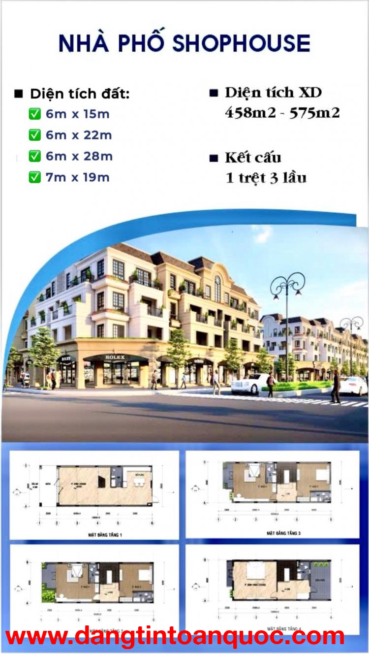 Căn góc Shophouse Agoracity 4 tầng ngay Coopmart, nhận Sổ Nền khai thác ngay: 3,4 Tỷ. Vũ 0823900266