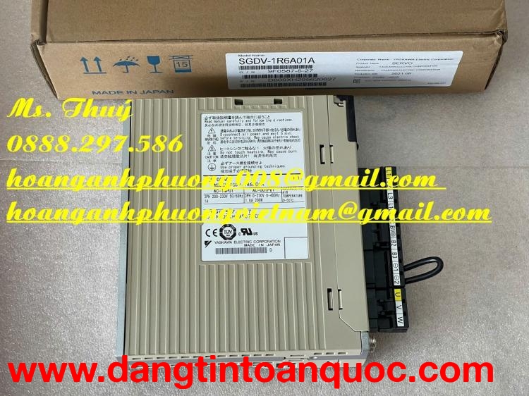 Yaskawa SGDV-1R6A01A - Bộ Servo Drive nhập giá tốt