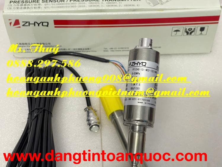 Bình Dương - Cảm biến nhập - ZHYQ PT124G-121-M22-152/460