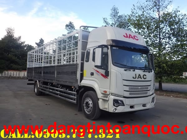 Công ty bán xe tải Jac Dawos 7T8 thùng dài 9m9 giá tốt