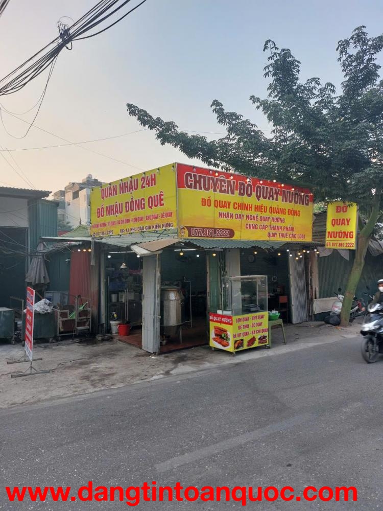 SANG NHƯỢNG MẶT BẲNG - VỊ TRÍ ĐẸP Địa chỉ: A1 Khu đấu giá Mới Kiến Hưng, Hà Trì, Hà Đông