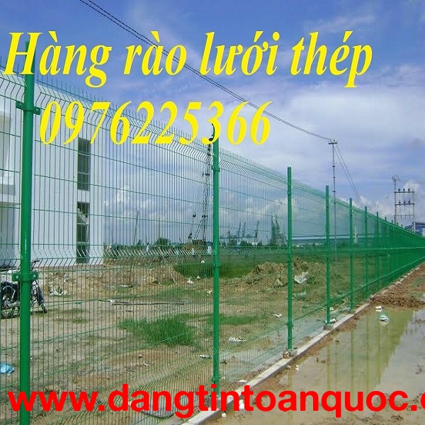 Hàng rào lưới thép hàn D4, D5, D6 giá gốc tại xưởng 
