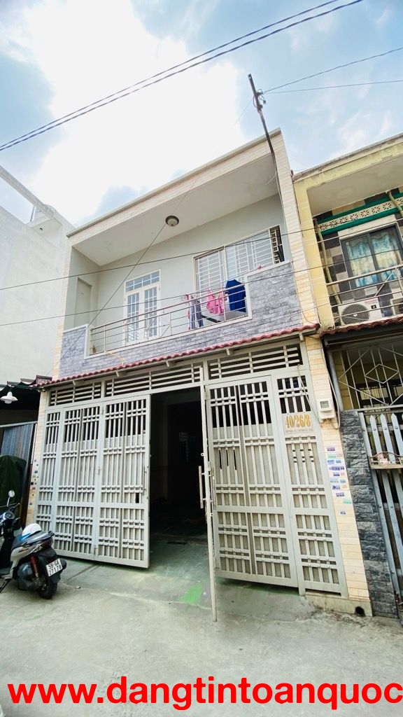 Bán nhà hẻm Lê Văn Khương Q12, Tân Thới Hiệp. DT 80m2, 2 tầng, 3PN, Sổ Hồng. Giá 5.7 tỷ.