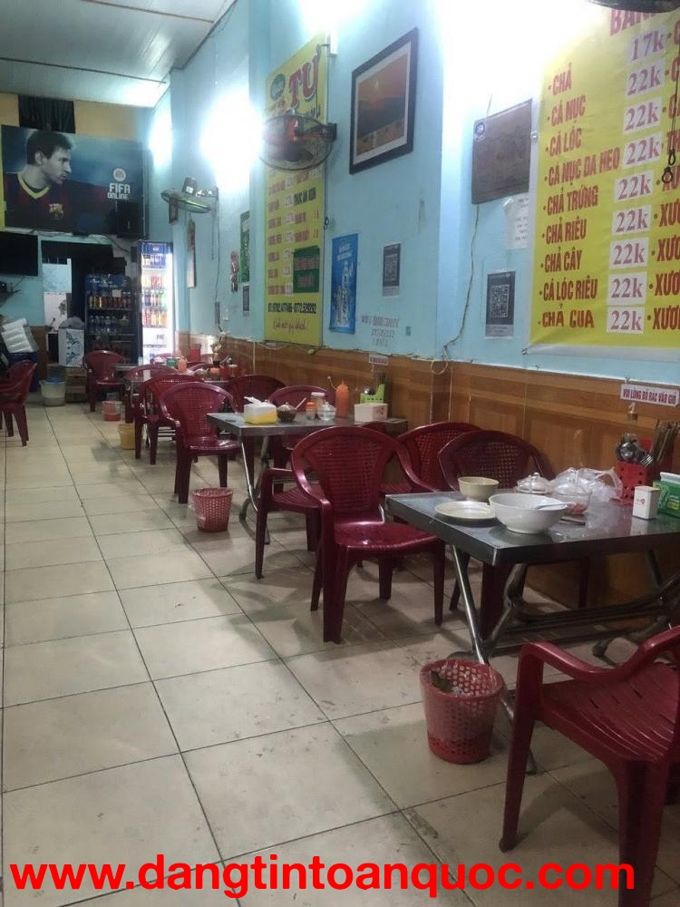 Cần sang nhượng lại quán ăn khu Hòa Cường gần các trường đại học dân cư đông đúc .