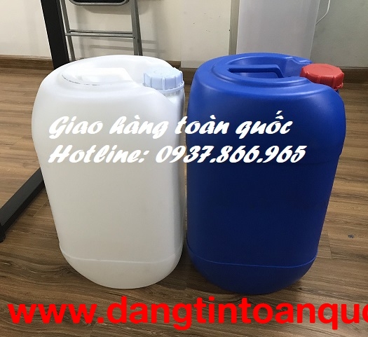 Bán can đựng hóa chất tại Hà Nội, can nhựa HPDE, can, bán can nhựa