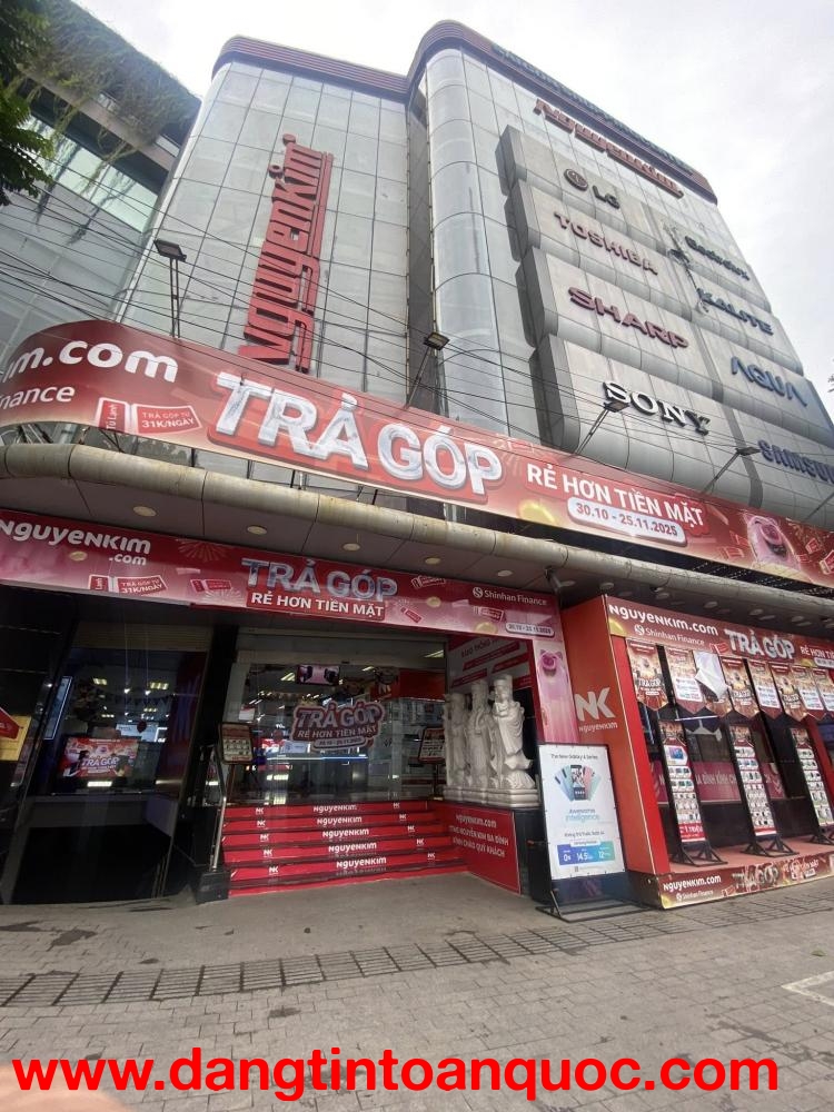 ????TÒA VĂN PHÒNG VIP NHẤT PHỐ NGUYỄN CHÍ THANH 531M2 8 TẦNG MT 11M, GIÁ TỐT 450 TỶ ????