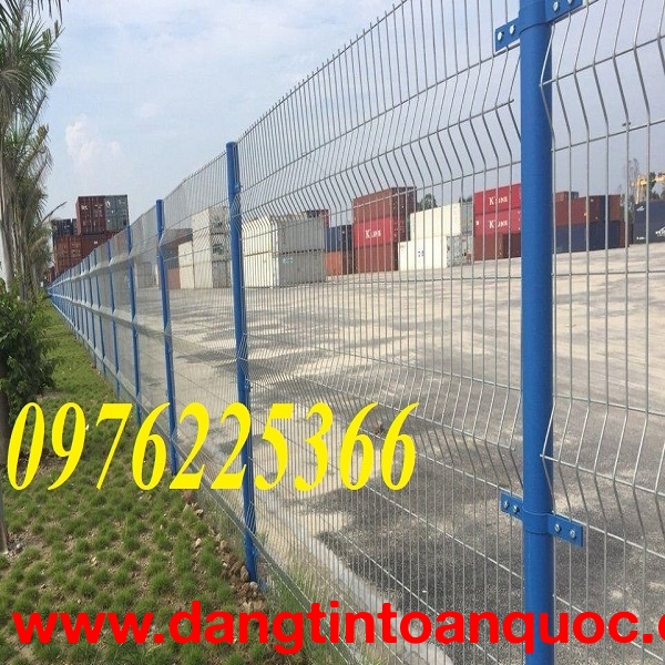 Hàng rào lưới chắn sóng D4, D5, D6 mạ kẽm, sơn tĩnh điện 