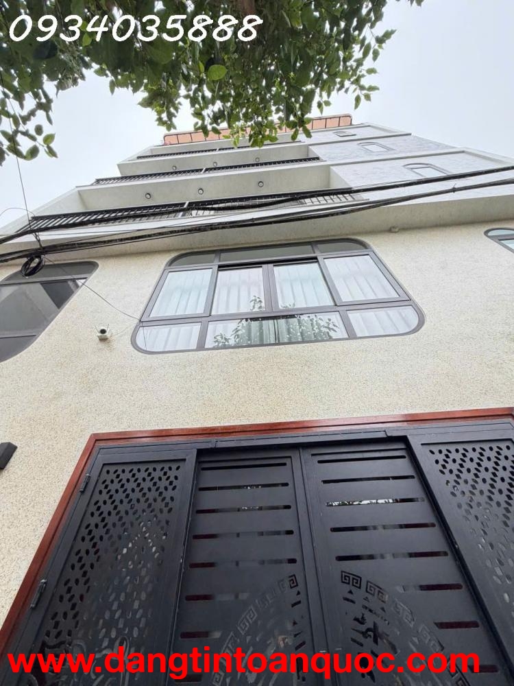 Nhà 6 tầng thang máy Phúc Lợi Long Biên diện tích 50m² mặt tiền 9.6m