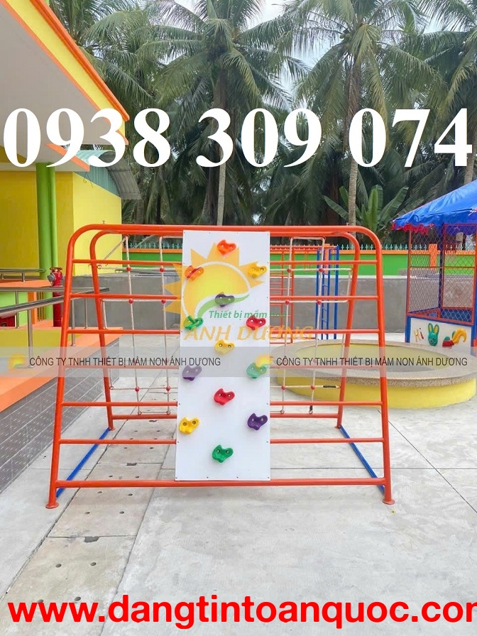 Bộ vận động thang leo, vách dây, leo núi đa năng