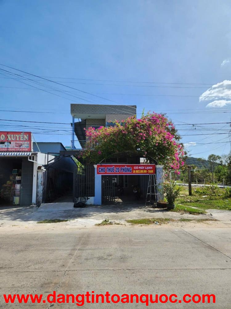 Thuê nguyên dãy trọ 20 phòng – Sẵn Máy lạnh – Khu đông dân