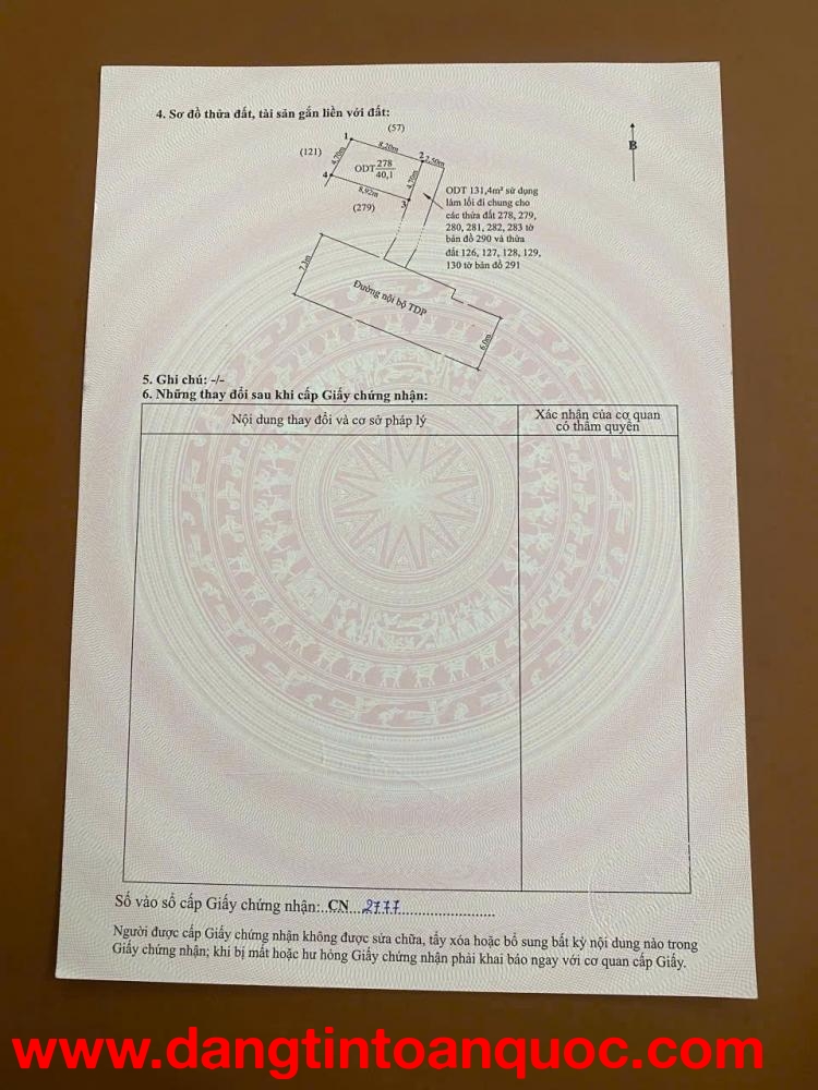 2 LÔ VỌNG HẢI – HƯNG ĐẠO – ĐƯỜNG NHỰA, Ô TÔ VÀO – GIÁ 1,X TỶ/LÔ  ZALO 0567 222 555