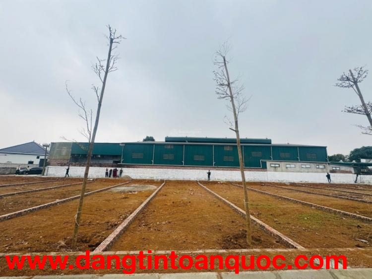 BÁN LÔ ĐẤT 100M 2 MẶT TIỀN SÁT CỔNG CHÍNH ĐẠI HỌC QUỐC GIA, KHU CNC HÒA LẠC, CÁCH QL21 CHỈ 300M