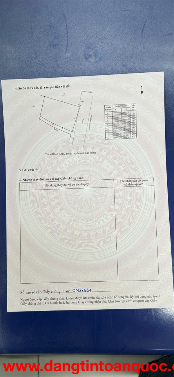 ĐẤT CHÍNH CHỦ - GIÁ TỐT CẦN BÁN NHANH LÔ ĐẤT 2 mặt tiền tại phường Bắc Nha Trang tỉnh Khánh Hòa