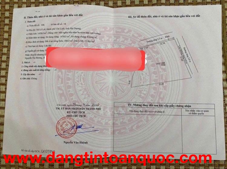 BÁN SIÊU PHẨM LÔ ĐẤT LÊ LỢI - PHƯỜNG TRẦN HƯNG ĐẠO - CHÍ LINH - TP HẢI PHÒNG