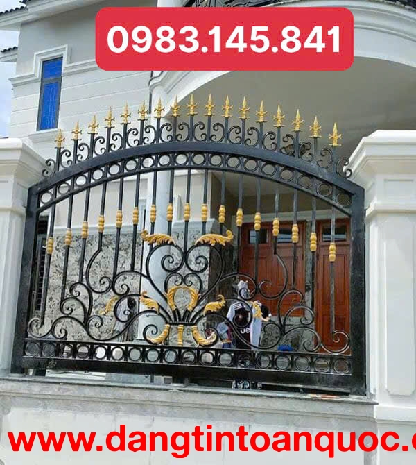 Hoa văn tường rào sắt giá tốt, chất lượng cao