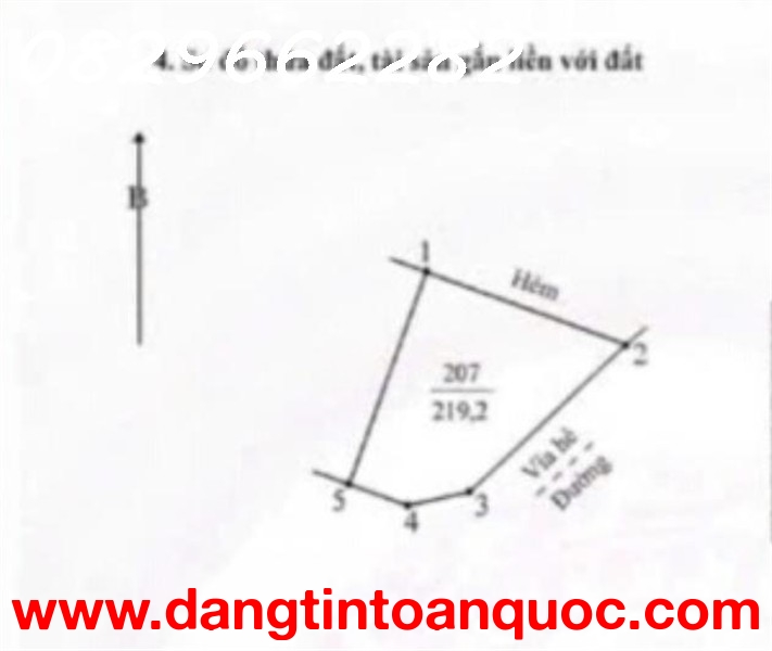 Nhà mặt phố 219m2 Sổ Hồng, hướng Nam KDC Xẻo Vạt, Tân Phú Trung, Đồng Tháp. Giá 1.95 tỷ.