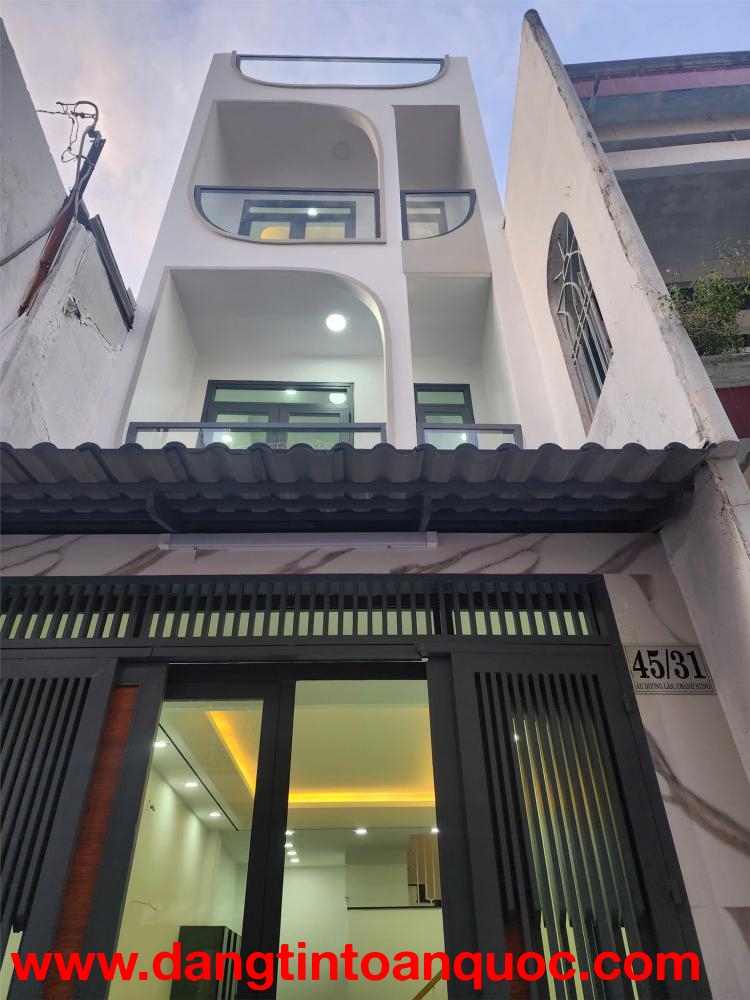 Bán nhà Âu Dương Lân, Quận 8, full đồ vào ở liền, 4 tầng, 36m², sổ riêng, chỉ 6,49 tỷ