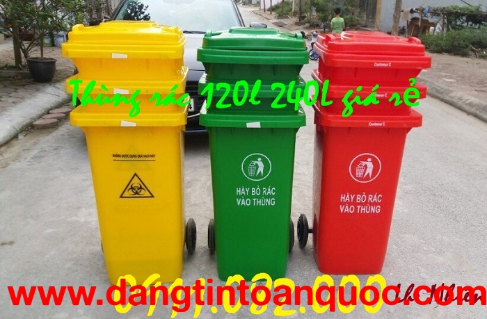 Thùng rác giá rẻ tại đồng tháp, tiền giang, bến tre, cà mau, bạc liê, an giang, trà vinh- lh 0911082