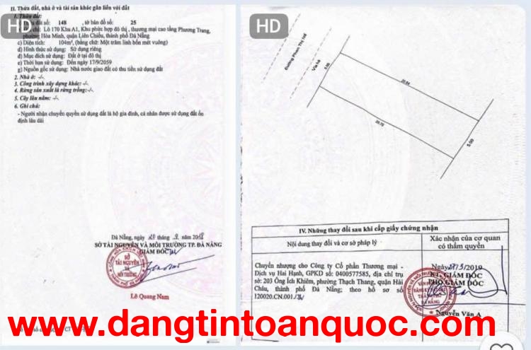 ????????Bán đất 2 Lô liền kề đường Phan Thị Nể - Thông biển - Xây căn hộ quá đẹp