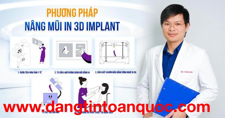 Giải pháp tạo dáng mũi chuẩn cá nhân hóa