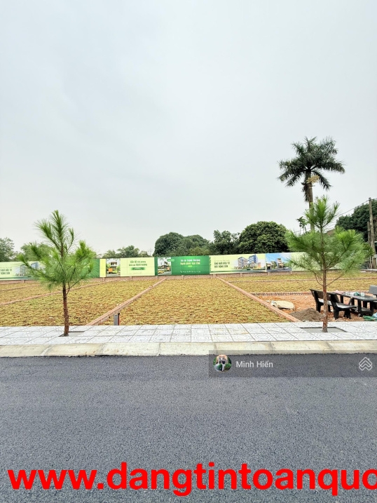 Bán 100m2 full thổ cư; MT 6m tại Đồng Trạng- Cổ Đông giáp Công Nghệ cao Hoà Lạc; ĐHQG giá hơn 3 tỷ