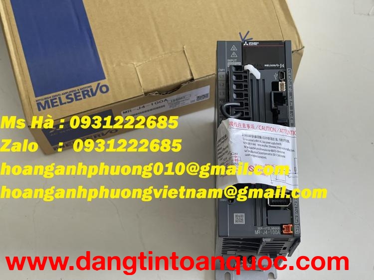 Bán chuyên - Bộ điều khiển Mitsubishi MR-J4-100A - giao nhanh 