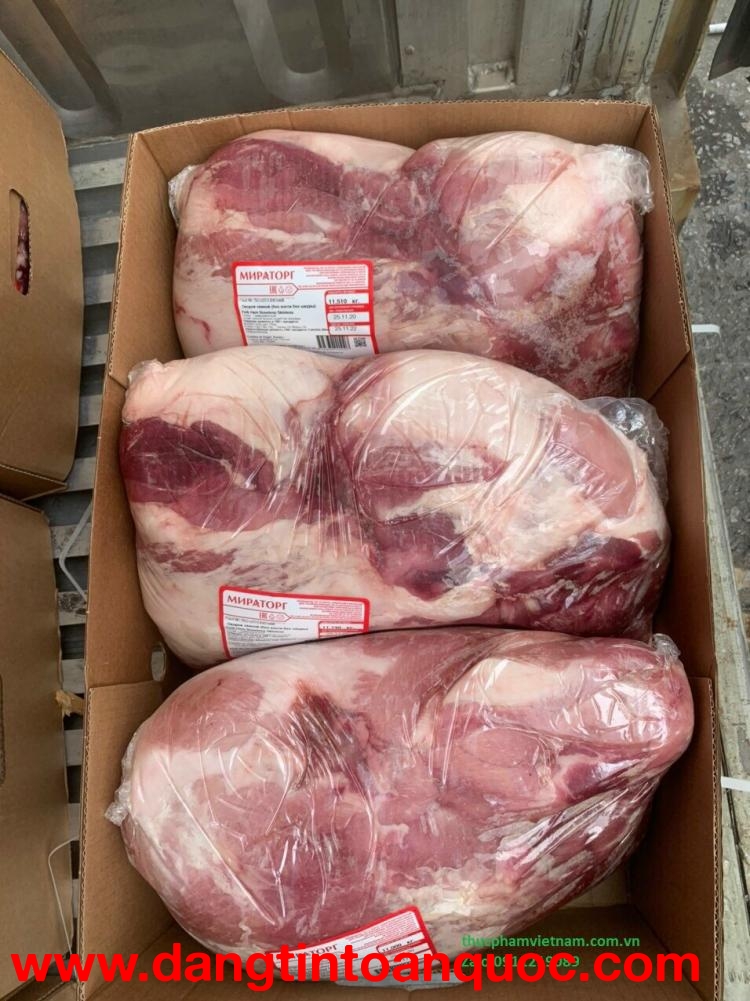 Nạc đùi heo đông lạnh nhập khẩu giao nhanh