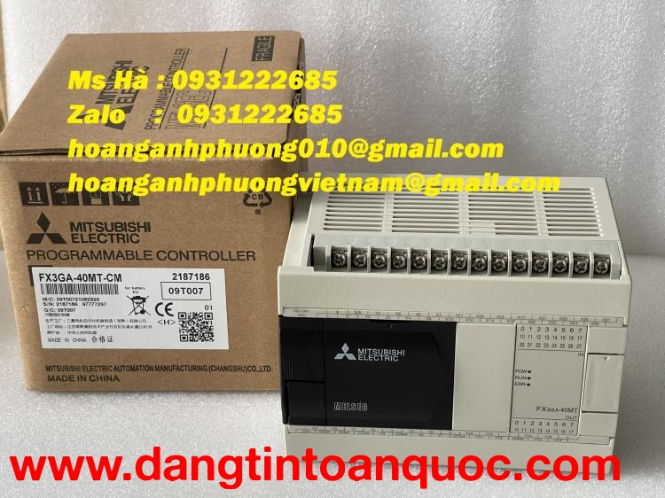 PLC điều khiển trong dây chuyền sản xuất FX3GA-40MT-CM mitsubishi 