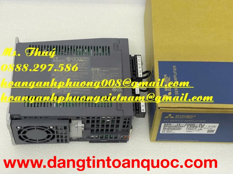 Hàng JAPAN giá tốt - Servo Driver Mitsubishi MR-J4-200B-RJ 