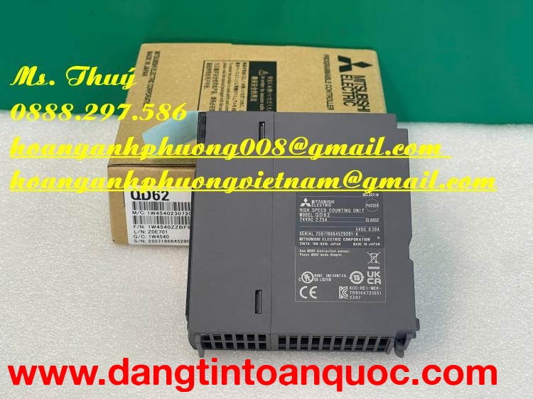 Module dòng Q Series QD62 - Hàng chuẩn Mitsubishi