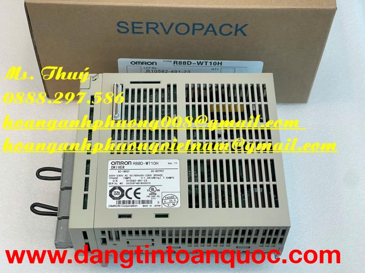 BÁN GIÁ GỐC - Bộ điều khiển Omron R88D-WT10H - Bình Dương