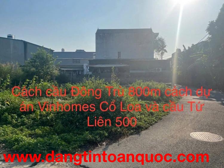 Chính chủ bán đất ở vị trí đẹp 43.5 m2 tại Trung Thôn, Đông Hội, Đông Anh, giữa Vinhome Cổ Loa