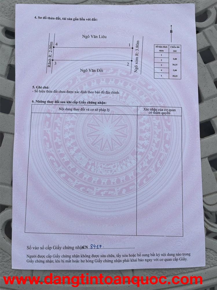 151m² Kim Đới 3 – Hữu Bằng  Diện tích lớn, ô tô vào tận đất  ZALO 0567 222 555