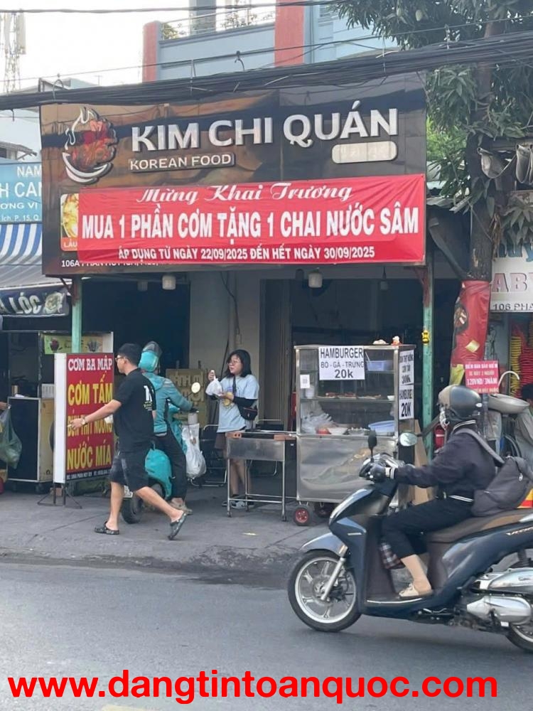 Vì gia đình có việc nên cần sang lại quán, quán đang kinh doanh ổn định