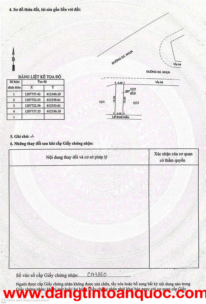ĐẤT  ĐẸP- GIÁ TỐT- CẦN BÁN tại Phường Tân Đông Hiệp, Dĩ An, Bình Dương