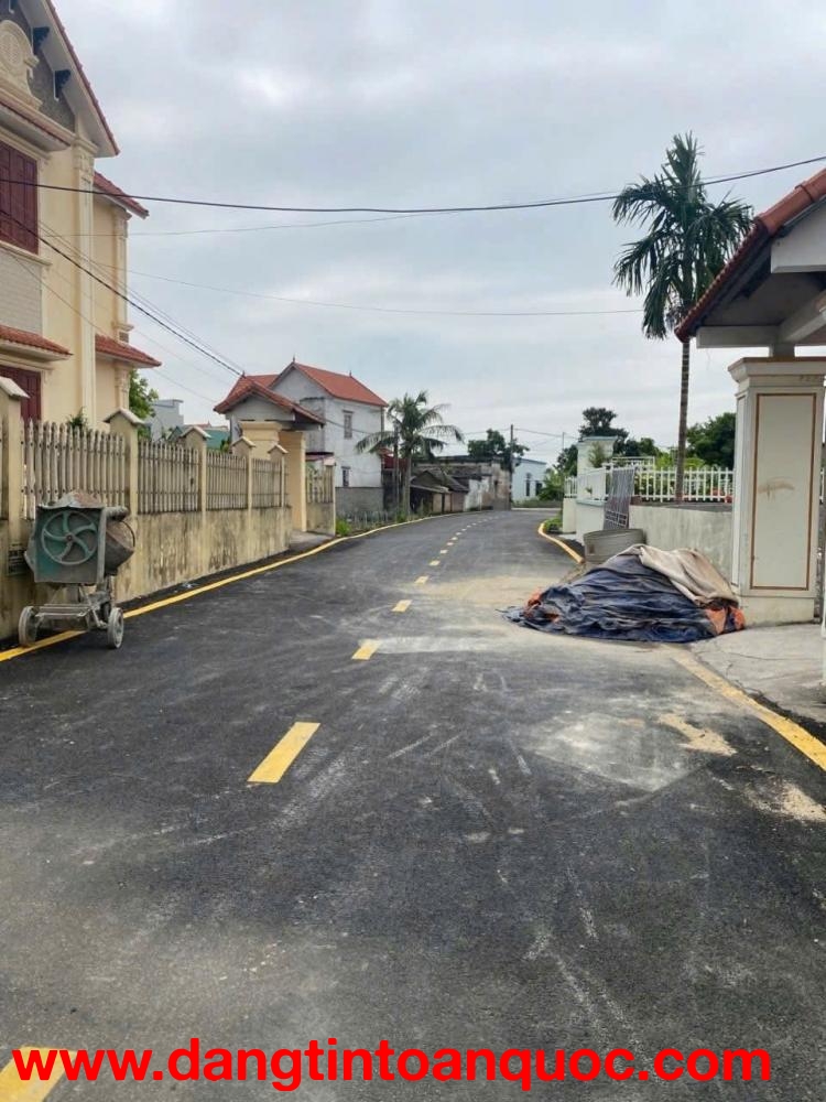 1,6xx tỷ  Lô F0 hiếm tại Đoàn Xá – Mặt đường nhựa 6,5m sát KCN & Cảng Logistics  ZALO 0567 222 5