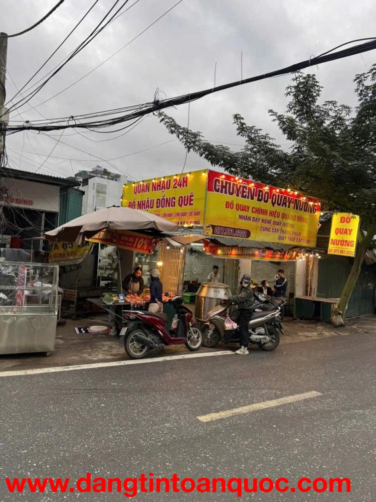 Sang nhượng quán tại  A1 khu đấu giá Kiến Hưng, Hà Trì, Hà Đông, Hà Nội