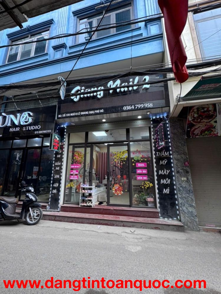 SANG NHƯỢNG TIỆM NAIL – MI – SPA TẠI PHÚ ĐÔ, NAM TỪ LIÊM, HN CHỈ 50TRIỆU