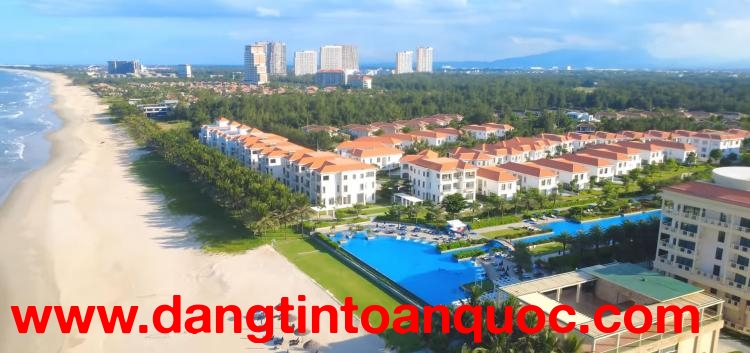 ĐẤT BIỂN TÂN TRÀ - DT 305M (15x20) - SẴN NHÀ 2 TẦNG KINH DOANH - 22 đ