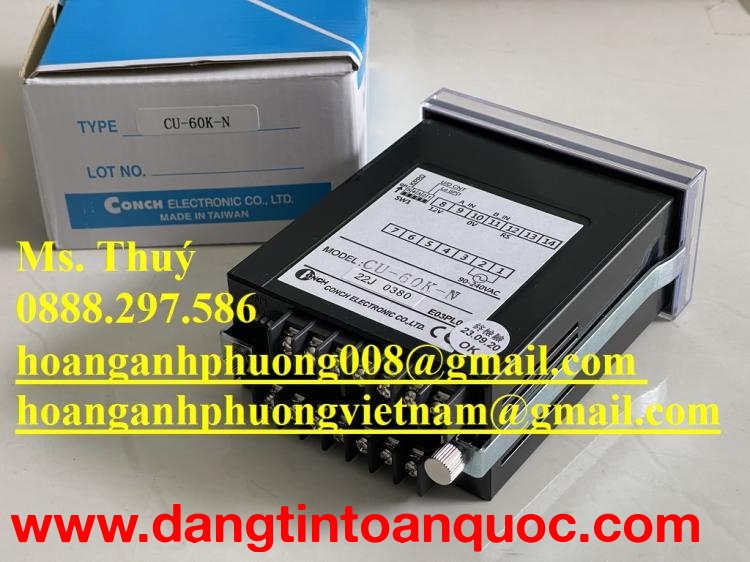 Bộ đếm Conch CU-60K-N - Thiết bị giá ưu đãi, BH 12 tháng
